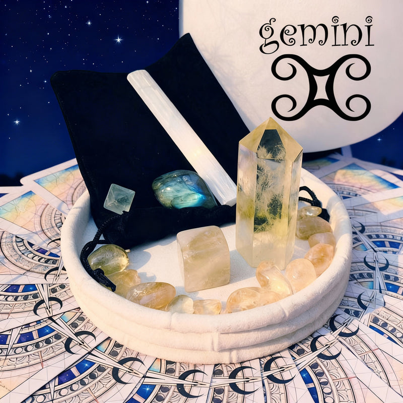 ♓ Gemini - Zodiac Crystal Set