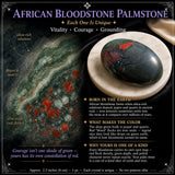 African Bloodstone Palmstone