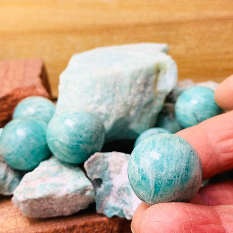 Amazonite Mini-Sphere - sphere