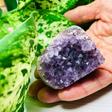 READY FOR ARRON Amethyst Geode Freeform - clustergeode