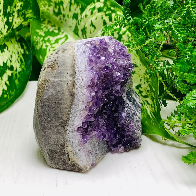 READY FOR ARRON Amethyst Geode Freeform - clustergeode