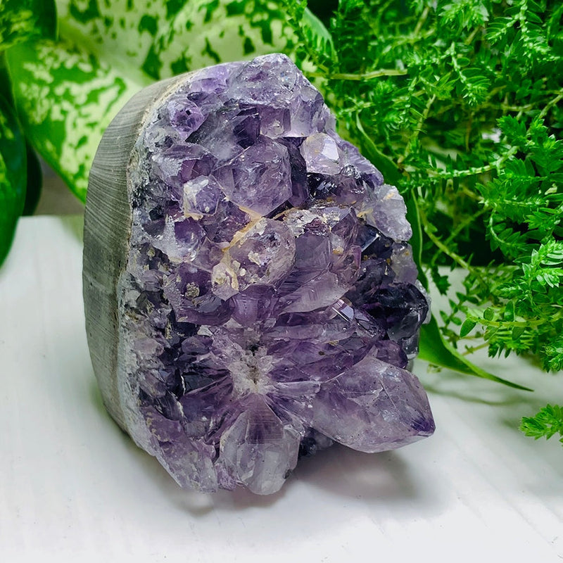 READY FOR ARRON Amethyst Geode Freeform - clustergeode