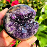 Amethyst Geode Sphere (Item #0052)