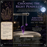 Amethyst Pendulum