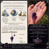 Intention Setting Amethyst & Obsidian Set
