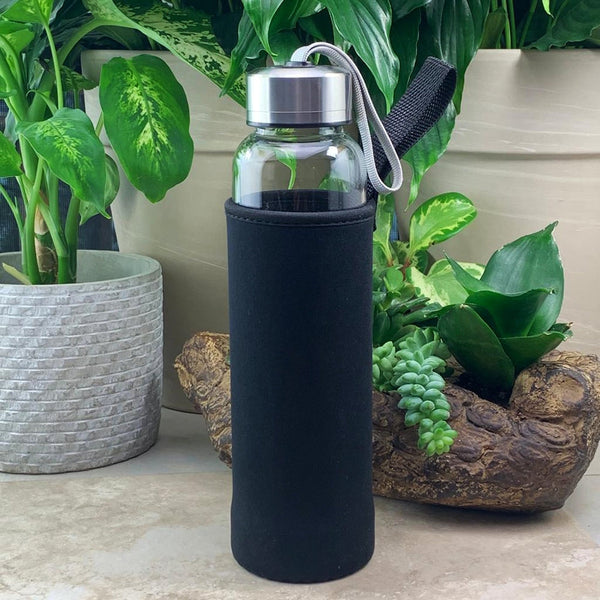 WWW - PRICING - Amethyst Shards Pod Crystal Water Bottle - water