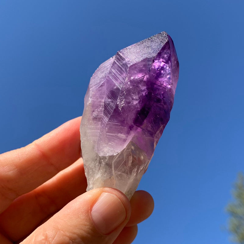 Dark Amethyst Crystal Shard (Medium)