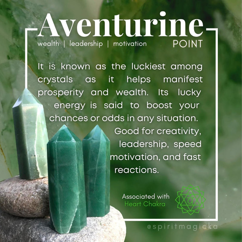 ARRON Aventurine Citrine Good Luck Manifesting Set - Gift Cards