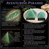Aventurine Pyramids