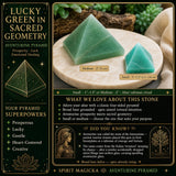 Aventurine Pyramids