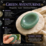 Aventurine Worry Stone
