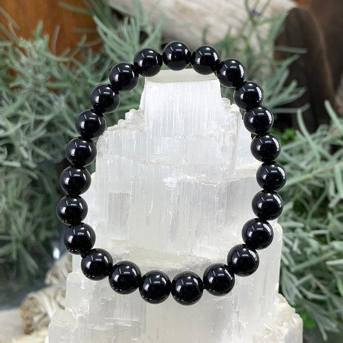 PRIZE WINNNER: Obsidian & Agate Cat Totem Set