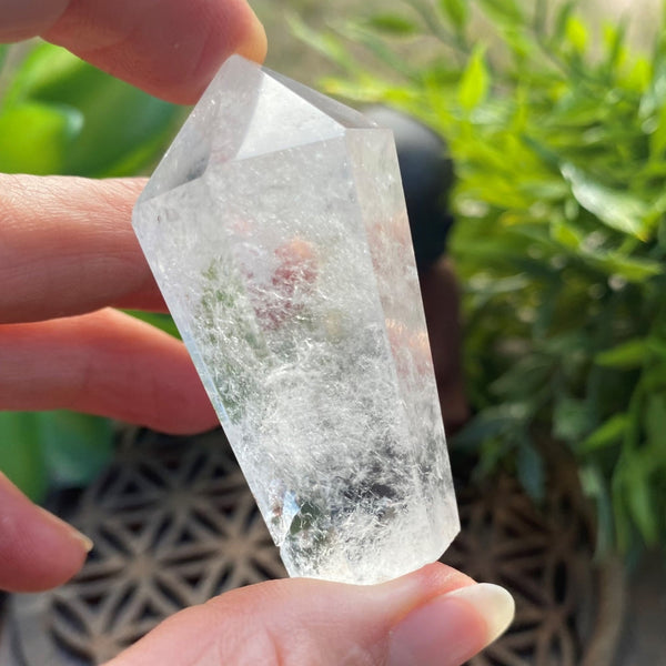 Clear Quartz Diamond Cut Crystal - generator