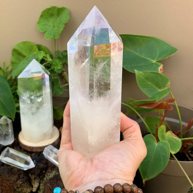 Crystal Mood Light (Quartz Generator) - wand