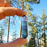 Rainbow Fluorite Double Point