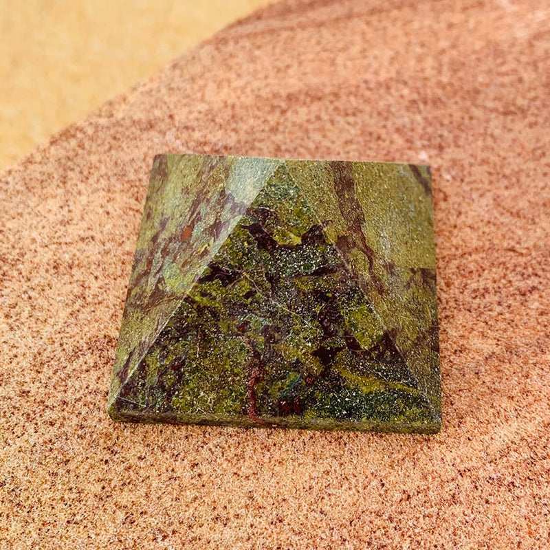 Dragon’s Blood Jasper Pyramid - Small - pyramids