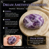 Dream Amethyst Palmstone