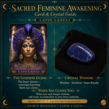 🌙 Sacred Feminine Awakening 13 Oracle Card Deck, Mini Gemstones & Course