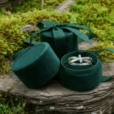 SAVE 60% Celestite Geode & Faith Opal Ring Set