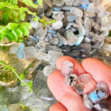 WORKING ON Labradorite Pebble Stones - tumbledstone