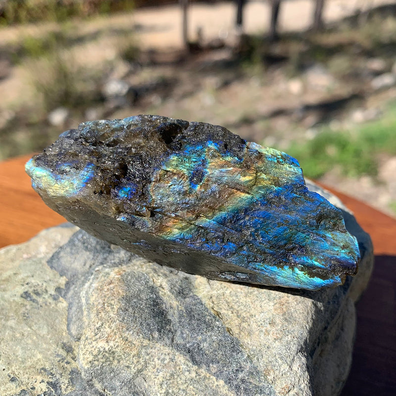 Flash Labradorite Natural Stone