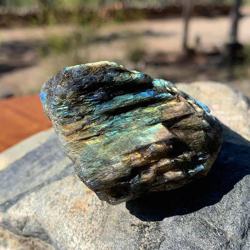 Flash Labradorite Natural Stone