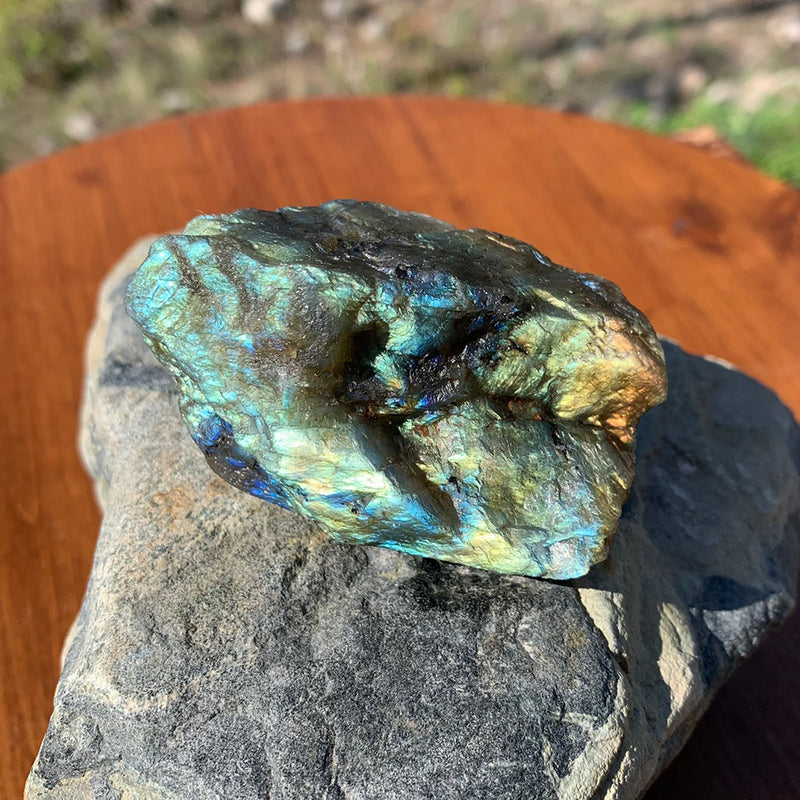 Flash Labradorite Natural Stone