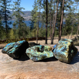 Flash Labradorite Natural Stone