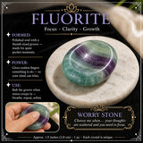 15 Stress Relief Crystal Worry Stones