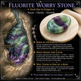 Fluorite Worry Stone