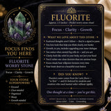 Fluorite Worry Stone