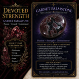 Garnet Palmstone