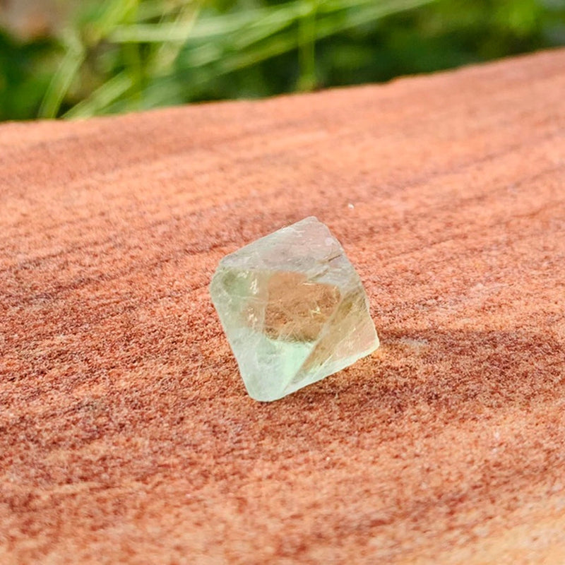 Green Fluorite Polygon Specimen - rawstone