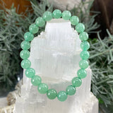 Mala Green Aventurine Bracelet With Velvet Pouch