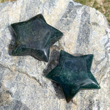 Moss Agate Star