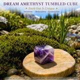 Dream Amethyst Tumbled Cube