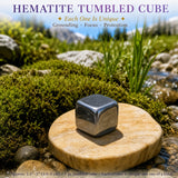 Hematite Tumbled Cube