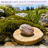 Mexican Lace Agate Tumbled Stone