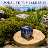 Sodalite Tumbled Cube