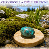 Chrysocolla Tumbled Stone