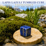 Lapis Lazuli Tumbled Cube