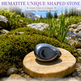 Hematite Tumbled Unique Shaped Stone