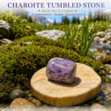 Charoite Tumbled Stone