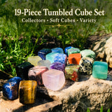 19-Piece Tumbled Cube Set