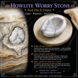 Howlite Worry Stone