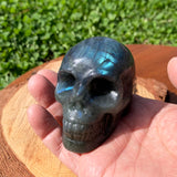 Labradorite Skull (Medium Size)