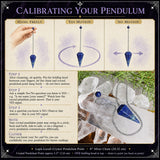 Lapis Lazuli Crystal Pendulum