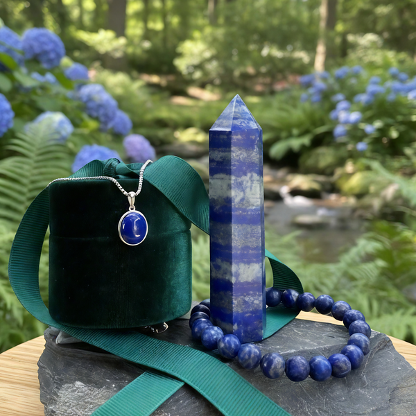 Lapis Lazuli Celestial Wisdom Set