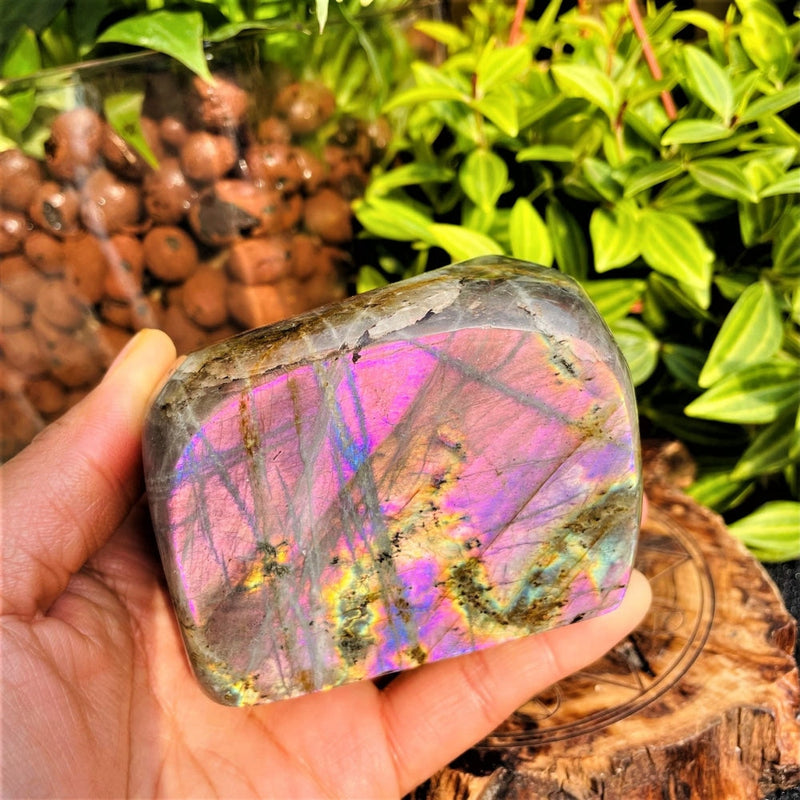 Large (1.04lbs.) Purple Flash Labradorite Freeform (Item #0093)