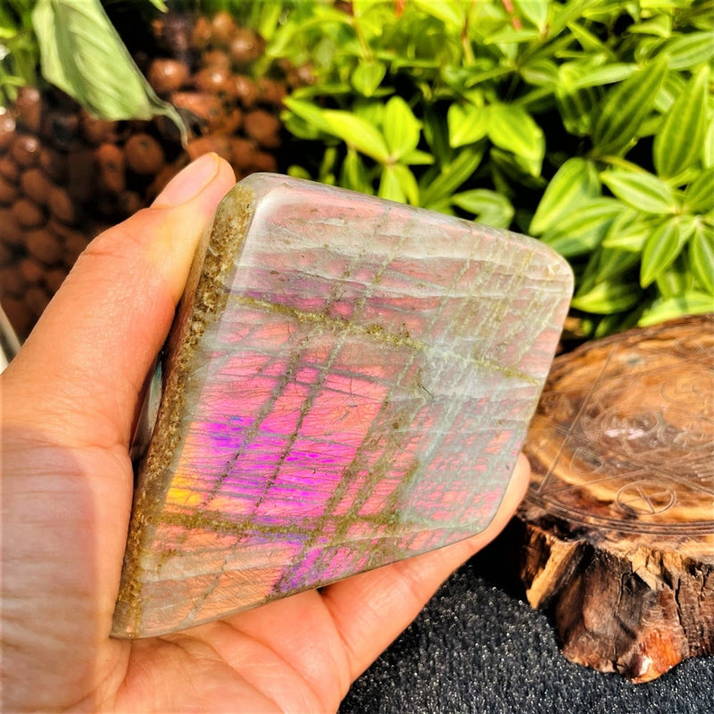 Large (.75 lbs.) Purple Flash Labradorite Freeform (Item #0092)